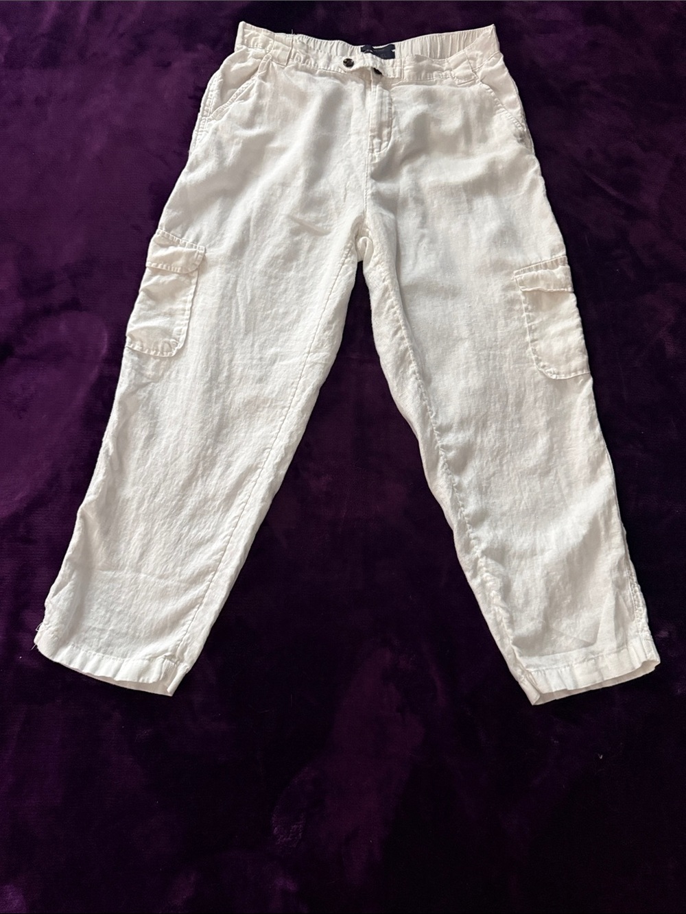 Rachel linen pants, size L... I think more like M